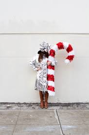 They became the perfect front porch christmas decorations, didn't they? Giant Candy Cane Diy