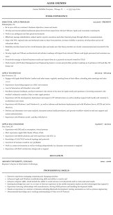 apple resume sample mintresume