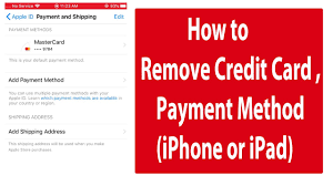 Tap remove to delete the card from the payment method. How To Remove Credit Card Or Payment Method From Iphone Or Ipad Youtube