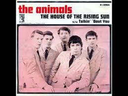 The Animals The House Of The Rising Sun Karaoke The Animals House Of The Rising Sun Hq House Of The Rising Sun Rock Album Covers Music History