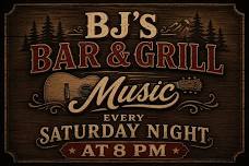 BJ’s has music every Saturday at 8 year ’round