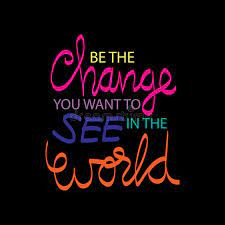 Be The Change You Want To See In The World Stock Illustration Illustration Of Life Change 98333004