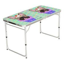 Cute Cupcake French Bulldog Beer Pong Table Zazzle Com In 2020 Beer Pong Tables Cute Cupcakes Beer Pong