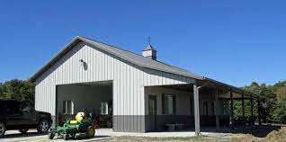 That means that through working with our experienced design team, you can implement all of the custom components that your garage requires. Metal Buildings With Living Quarters Advantages And Disadvantages Barn House Plans Barn With Living Quarters Building A Pole Barn