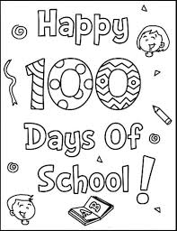 This page has a couple of math games and worksheets. Printable 100 Days Of School Coloring Pages Free Coloring Sheets 100 Day Of School Project School Coloring Pages 100th Day Of School Crafts