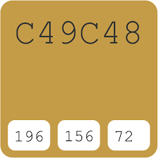 Contohnya seperti warna hijau, biru, atau cokelat, baik itu warna yang berjenis tua maupun muda. Ford Bright Gold Bronze C49c48 Hex Kode Warna Skema Dan Cat