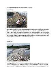 They have too many pollutants in their flesh. Green Future Water Pollution Malaysia