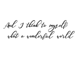 And I Think To Myself What A Wonderful World Metal Wall Art Is A Perfect Addition For Your Home This Listing Metal Garden Wall Art Metal Words Black Wall Art