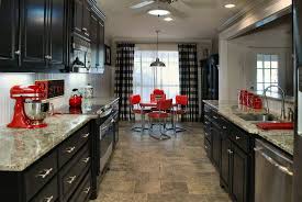 red kitchen decor