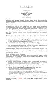 Guru harus dapat mengkomunikasikan performa akademik dan performa sosial siswa serta kemajuan atau. Pdf Evaluasi Pembelajaran Ips