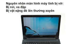 Vỡ màn hình máy tính laptop bên trong có sửa được không?