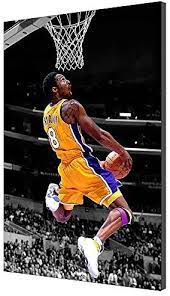 Looking for the best kobe bryant wallpapers? Kobe Bryant Wallpaper Basketball Landscape Home Decor Sports Poster Painting Canvas Prints Picture Art New Home Gift Amazon De Home Kitchen