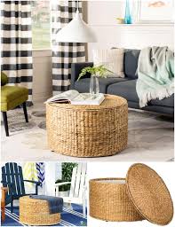 Wicker outdoor coffee & side tables : Simple Stylish Coffee Table Ideas For Coastal Style Decorating Coastal Decor Ideas Interior Design Diy Shopping