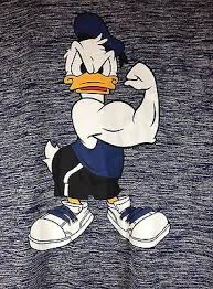 Disney Muscle Bodybuilding Workout Gym Donald Duck Men S T Shirt S M L Xl 2x Cartoon Donald Duck Goofy Disney