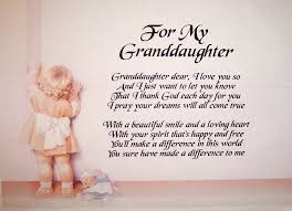 A Personalised Poem For A Granddaughter Ebay Grandparents Quotes Grandaughter Quotes Granddaughter Quotes