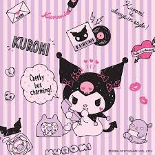 Kuromi Sanrio Wallpaper Cute Patterns Wallpaper Kawaii Wallpaper