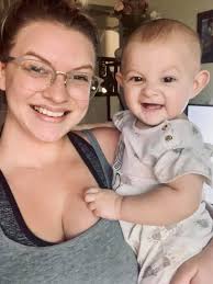 The HIGHLIGHT of her Daddy's life. Tessa Grace, beautiful as ever, with all  her little teeth starting to come in. ❤️ The most beautiful baby that has  ever babied 🥰