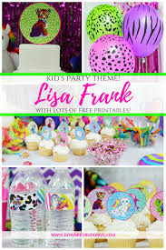 Diy Birthday Party Decorations For Kids Lisa Frank Party Theme Lisa Frank Birthday Party Lisa Frank Party Ideas Lisa Lisa Frank Birthday Party Diy Birthday Party Birthday Party Decorations Diy