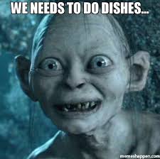 We Needs To Do Dishes Meme Memeshappen