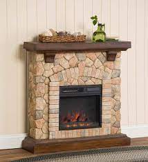 It keeps your hearth in fine working order and is made for years of dependable use. Stacked Stone Electric Infrared Quartz Fireplace Heater Plowhearth