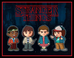The pudding scene reminded me so much of chunk from goonies. Stranger Things Sticker Clipart Set Illustration By Reginevdesign Strangerthings Lucas Dustin Mike Eleven Netflix Frases De Netflix Dibujos Netflix