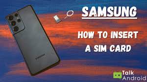 The first screen is language selection, then when you hit start the second screen says a sim card is needed to operate this phone with two buttons emergency call and power off. Guide How To Insert A Sim On Your Galaxy S21 Talkandroid Com