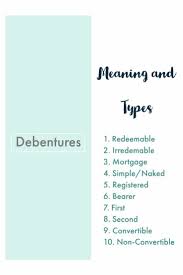 Debentures Meaning Types Of Debentures Classification Of Debentures Hsc Class 12 Std Xiith Syjc Meant To Be Business Studies Small Business Tips