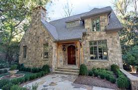 Atlanta Stone Cottage With Contemporary Charm From Castro Design Studio 2 Stone House Plans Cottage House Plans Stone Cottage Homes