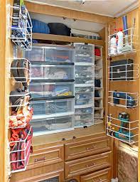 Our dirty clothes storage idea is great with laundry bags in a small space as an rv closet organizer. 20 Storage Ideas For Rv Closets With Pictures Rv Living Usa