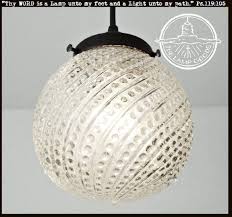 Flush mount lighting is a common ceiling light that can be used anywhere in the home, even in small spaces with low ceilings. Hobnail Swirl Clear Glass Pendant Light Fixture The Lamp Goods