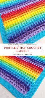 Waffle Stitch Crochet Projects Free Patterns Pattern Center In 2020 Baby Blanket Crochet Pattern Waffle Stitch Crochet Blanket Patterns