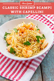 Shrimp Scampi With Capellini Flavor Quotient Recipe Capellini Shrimp Recipes Healthy Easy Scampi