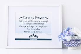 Check spelling or type a new query. Serenity Prayer Free Printable Hall Stirred Up