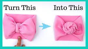 Modern bow ties are available in all sorts of fabrics and patterns. How To Tie A Headband Rose Tie A Headband Bow Into A Rose La Romi Youtube