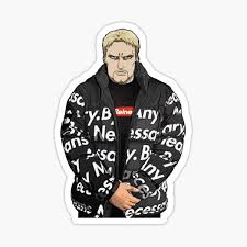 What will eren yeager do now with his new drip? Aot Reiner Stickers Redbubble