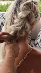 Here's how to get the look at home! Bubble Braid Tutorial Bohemiskstilhar Braid Bubble Cool Braid Hairstyles Hair Braid Videos Hair Videos
