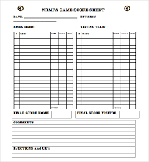 Download sample football score sheet templates free from score sheet. Free 12 Sample Football Score Sheet Templates In Pdf