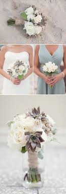 Beach Wedding With Muted Natural Color Palette Simple Beach Wedding Beach Wedding Beach Wedding Bouquets