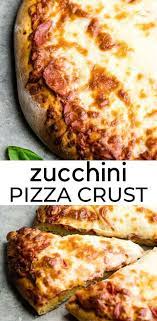 This Easy Zucchini Pizza Crust Recipe Is A Great Way To Sneak Some Nutrition Into Homemade Pizza Zucchini Pizza Crust Yummy Homemade Pizza Homemade Pizza Crust