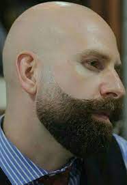 This Would Be An Awesome Non Recognisable Disguise To Wear Bald Cap The Awesome Black Full Facial Hair Add Bald Men With Beards Beard Images Goatee Styles