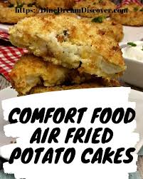 Air Fryer Mashed Potato Cakes Recipe Potato Cakes Mashed Potato Cakes Fried Potato Cakes