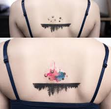 6 flower tattoo designs in watercolor theme. Floral Watercolor Tattoos Floral Watercolor Tattoo