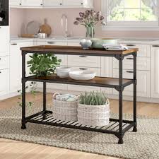 Guests should always feel welcome and comfortable in these spaces, even if their boots are still dirty. Cottage Country Kitchen Islands Carts Free Shipping Over 35 Wayfair