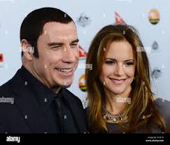 John travolta and wife kelly preston hi-res stock photography and images