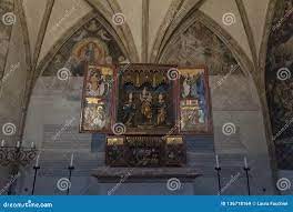 Splendid Late Gothic Wooden Altar from the 15th Century in the Chapel of St.  Magdalena, St. Magdalena Kapelle, Hall in Tirol Stock Image - Image of  hasegg, architecture: 136718169