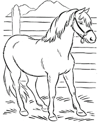 Horses coloring pages kids coloring page horse coloring pages. Free Printable Horse Coloring Pages For Kids