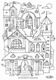 Top 10 kindergarten alphabet tracing pages kids activities. Haunted House Colouring Page 1 House Colouring Pages Halloween Coloring Halloween Coloring Pages