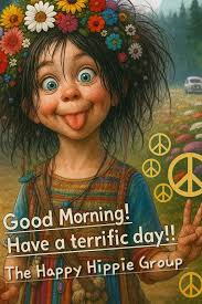 Singing in The Happy Hippie Group