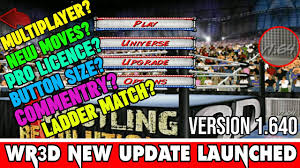 Download free and best game for android phone and tablet with online apk downloader on apkpure.com, including (driving games, shooting games, fighting games) and more. Wr3d New Update Launched Multiplayer Commentry New Moves Mitb Ladder Match What S New Dennis Vonk