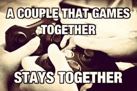 Maybe you would like to learn more about one of these? My Husband Hates Playing With Me He S An Elitist Asshat I M A Noob 3 Gamer Couple Game Quotes Nerd Life